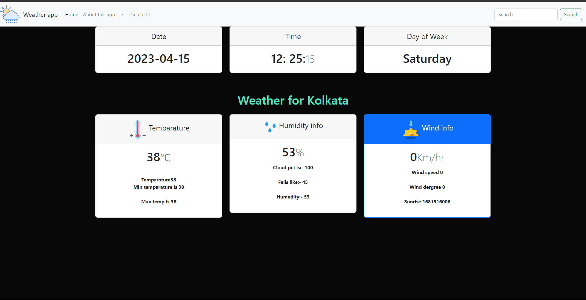 Weather App